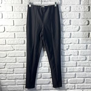 Good American Black Pleated High Rise Pants Size 2